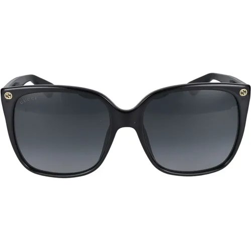 Stylische Sonnenbrille Gg0022S , Damen, Größe: 57 MM - Gucci - Modalova
