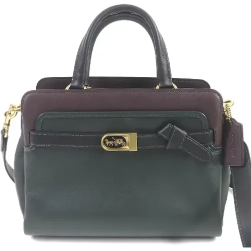 Pre-owned Leder Handtaschen , Damen, Größe: ONE Size - Coach Pre-owned - Modalova