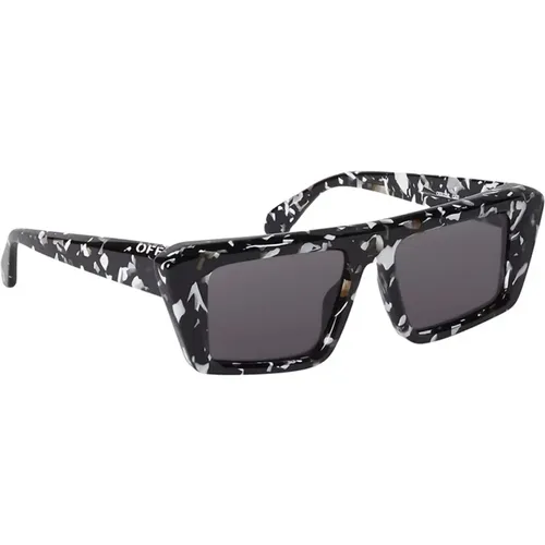 Hartford Sonnenbrille Schwarz Havana Graue Gläser - Off White - Modalova