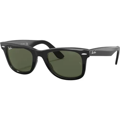 Classic Sunglasses with Green Lenses , unisex, Sizes: ONE SIZE - Ray-Ban - Modalova