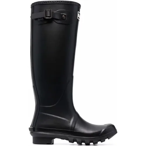 Logo-Patch Low-Heel Boots , female, Sizes: 7 UK - Barbour - Modalova
