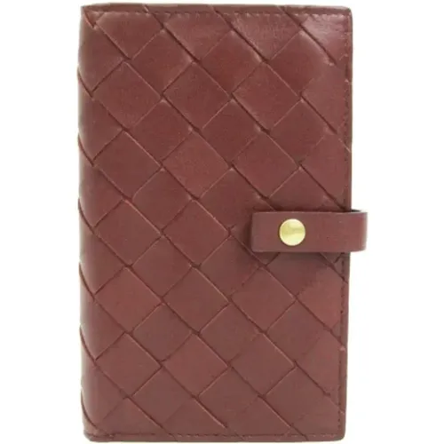 Pre-owned Leather wallets , female, Sizes: ONE SIZE - Bottega Veneta Vintage - Modalova