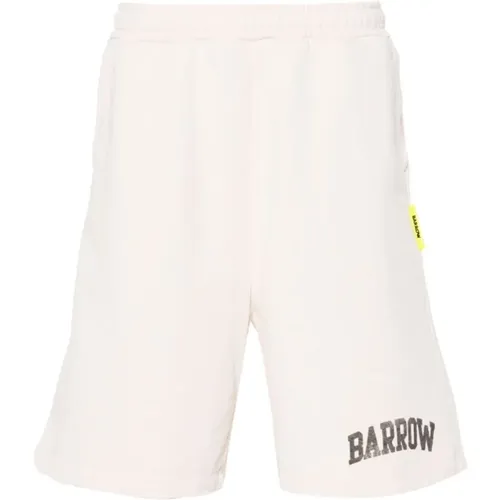 Casual Sweatshorts for Men , male, Sizes: S, L - Barrow - Modalova