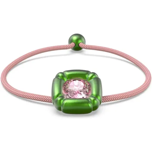 Dulcis Green- Crystal Bracelet , female, Sizes: ONE SIZE - Swarovski - Modalova