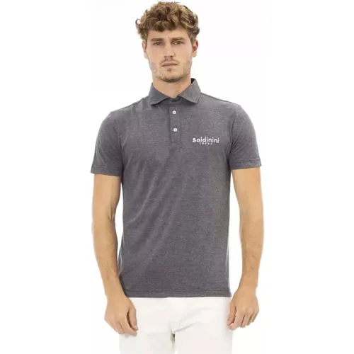 Embroidered Logo Polo Shirt , male, Sizes: M, 2XL, XL, 3XL, L - Baldinini - Modalova