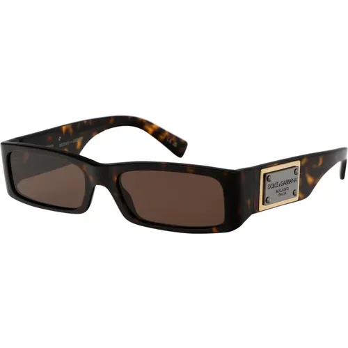 Stylish Sunglasses with Model 0Dg4444 , male, Sizes: 55 MM - Dolce & Gabbana - Modalova