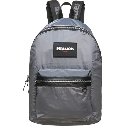 Stylish GRY Backpack - Practical and Fashionable , male, Sizes: ONE SIZE - Blauer - Modalova