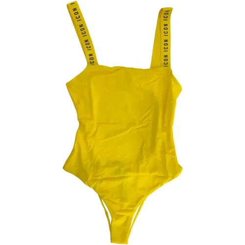 Splash One-Piece Swimsuit , female, Sizes: XS, 2XS, S - Dsquared2 - Modalova