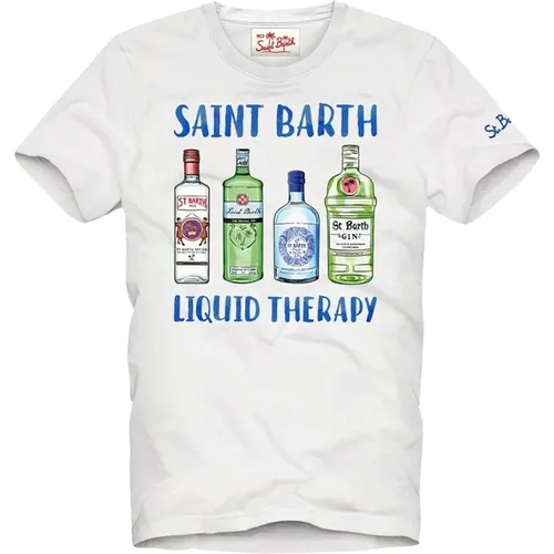 T-shirts and Polos , male, Sizes: L, XL - MC2 Saint Barth - Modalova