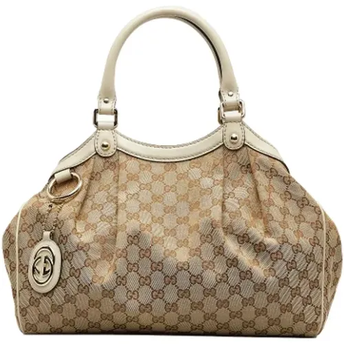 Pre-owned Canvas gucci-bags , female, Sizes: ONE SIZE - Gucci Vintage - Modalova