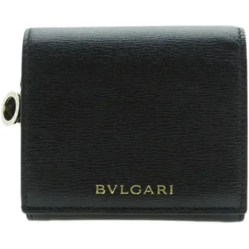 Pre-owned Leather wallets , female, Sizes: ONE SIZE - Bvlgari Vintage - Modalova