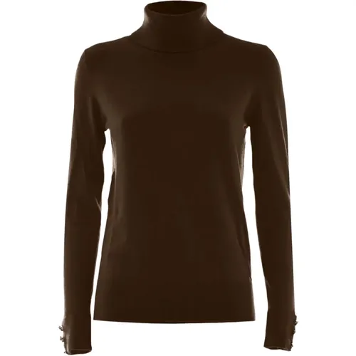 High Neck Sweater , female, Sizes: L, M - Kocca - Modalova