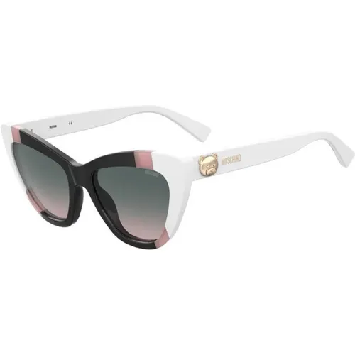 Stylische Sonnenbrille für Frauen , Damen, Größe: 54 MM - Moschino - Modalova