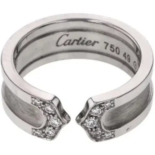 Pre-owned Gold rings , female, Sizes: ONE SIZE - Cartier Vintage - Modalova