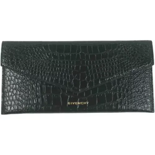 Pre-owned Leather clutches , female, Sizes: ONE SIZE - Givenchy Pre-owned - Modalova