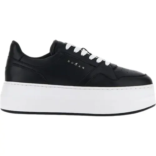 Schwarze Skyscraper Sneakers Urban Chic , Damen, Größe: 35 1/2 EU - Hogan - Modalova