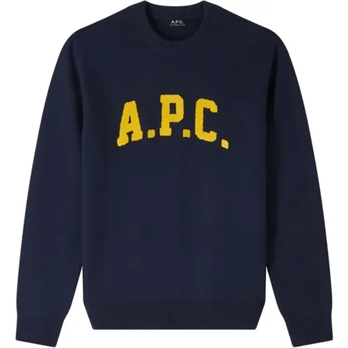 Sweater Soft Warm Thick Material , male, Sizes: L, S - A.p.c. - Modalova