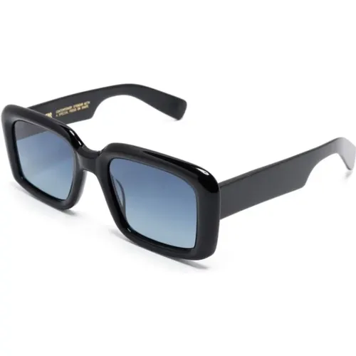 Klassische Schwarze Sonnenbrille , Damen, Größe: 53 MM - Kaleos - Modalova
