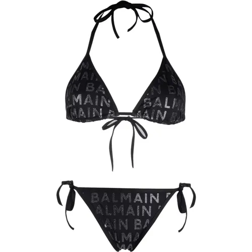 Bedrucktes Bikini-Set , Damen, Größe: XL - Balmain - Modalova