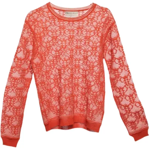 Pre-owned Knit tops , female, Sizes: M - Emilio Pucci Pre-owned - Modalova