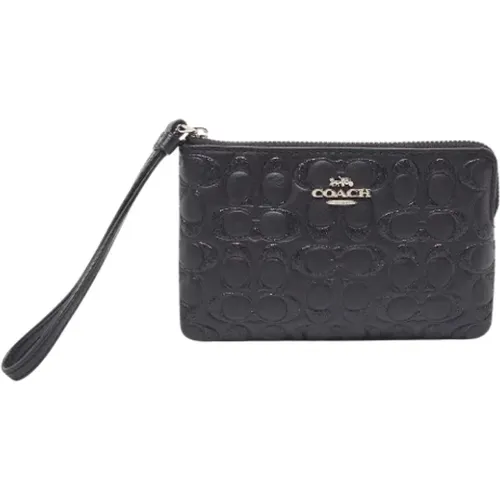 Pre-owned Leder clutches , Damen, Größe: ONE Size - Coach Pre-owned - Modalova