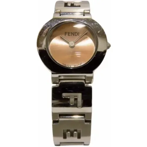 Pre-owned Metal watches , female, Sizes: ONE SIZE - Fendi Vintage - Modalova