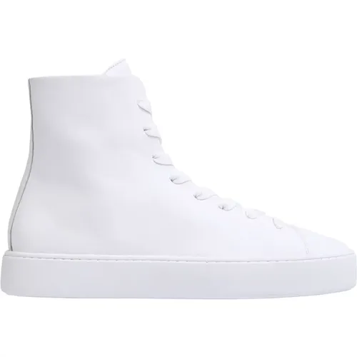 Luxuriöse Lammleder High Top Sneaker , Damen, Größe: 39 EU - Högl - Modalova