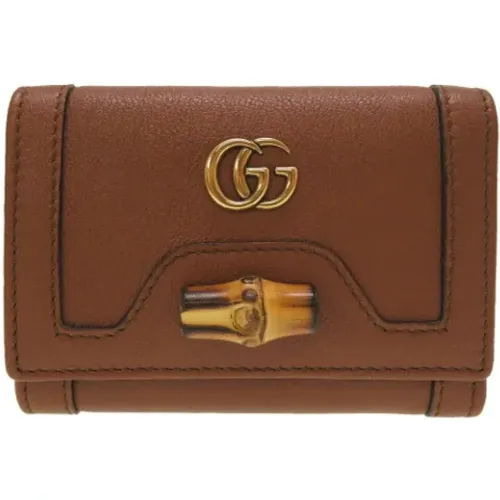 Pre-owned Leather wallets , female, Sizes: ONE SIZE - Gucci Vintage - Modalova