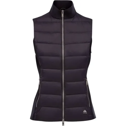 Gesteppt Puffer Vest , Damen, Größe: S - Moose Knuckles - Modalova