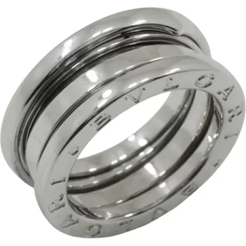 Pre-owned Silver rings , female, Sizes: ONE SIZE - Bvlgari Vintage - Modalova