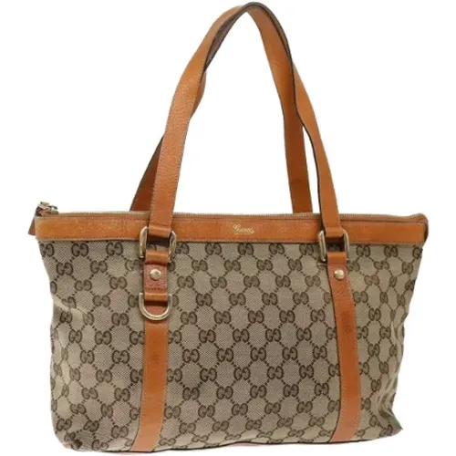 Pre-owned Canvas handbags , female, Sizes: ONE SIZE - Gucci Vintage - Modalova