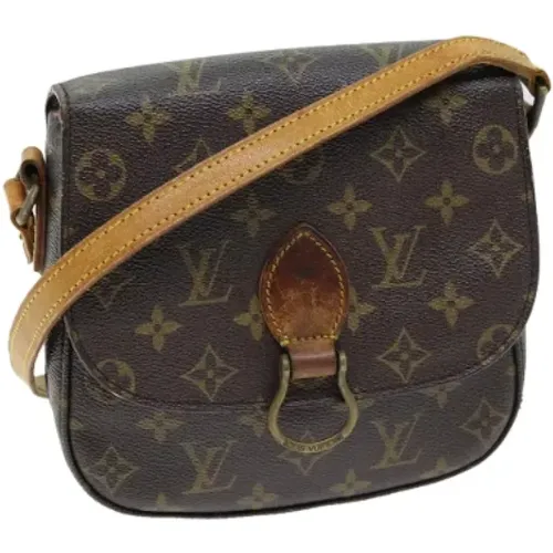 Pre-owned Canvas shoulder-bags , female, Sizes: ONE SIZE - Louis Vuitton Vintage - Modalova