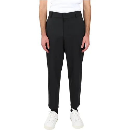 Wool Blend Pants with Elastic Waist , male, Sizes: S, XL, L - Mauro Grifoni - Modalova