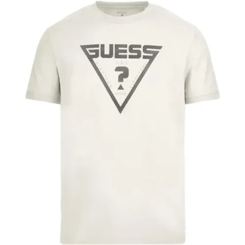 Baumwoll-Logo-Relief-T-Shirt Queencie - Guess - Modalova