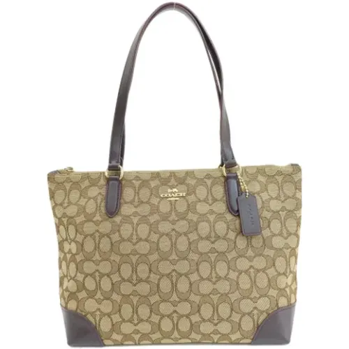 Pre-owned Canvas totes - Coach Pre-owned - Modalova