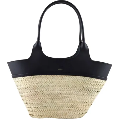 Straw Leather Bags , female, Sizes: ONE SIZE - A.p.c. - Modalova
