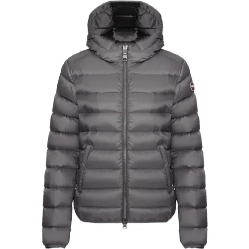 Grey Down Jacket Extra Slim Fit , female, Sizes: L, 2XS, 2XL, XS, XL, M, S - Colmar - Modalova