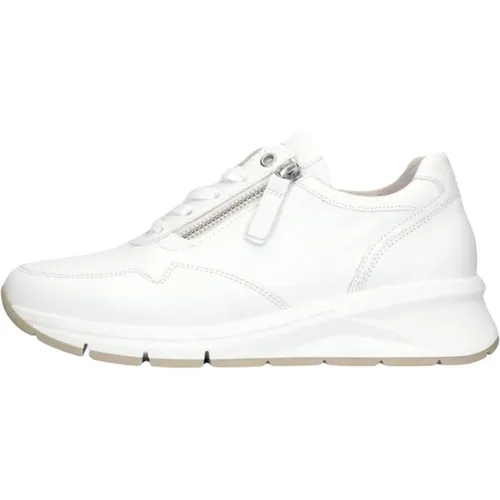 Niedrige Damen Sneakers Weiß , Damen, Größe: 44 EU - Gabor - Modalova