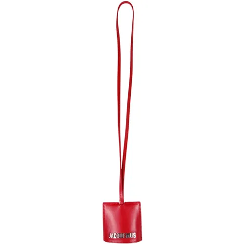 Roter Gepäckschlüsselanhänger , Damen, Größe: ONE Size - Jacquemus - Modalova