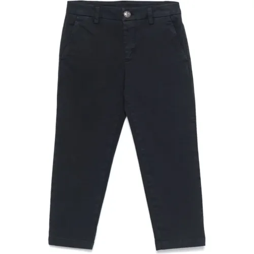 Marineblaue Kinderjeans,Kinder Olivgrüne Jeans Gerades Bein - Dondup - Modalova