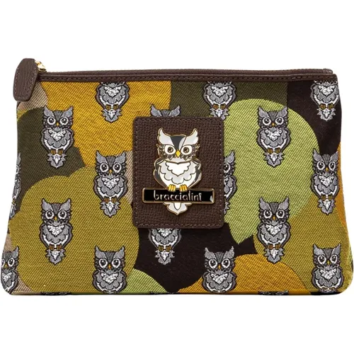 Military Wallet Unisex , female, Sizes: ONE SIZE - Braccialini - Modalova