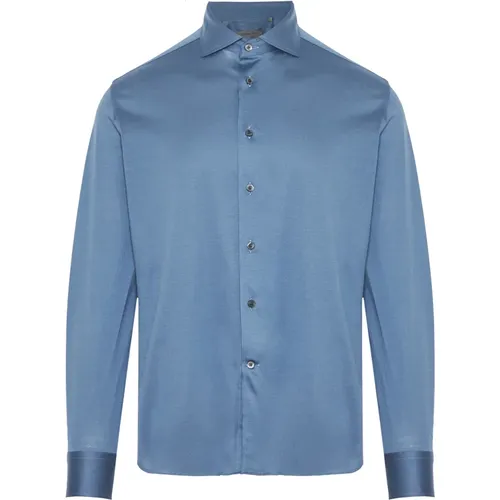 Jersey Cotton Shirt 100% Cotton , male, Sizes: 5XL, 3XL, 4XL - Corneliani - Modalova