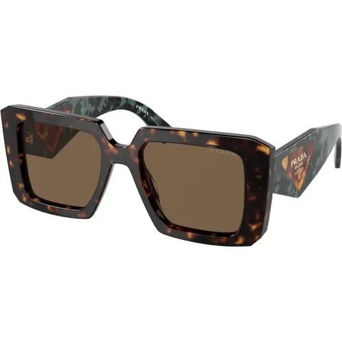 Oversized Geometrische Sonnenbrille,Stylische Sonnenbrille - Prada - Modalova