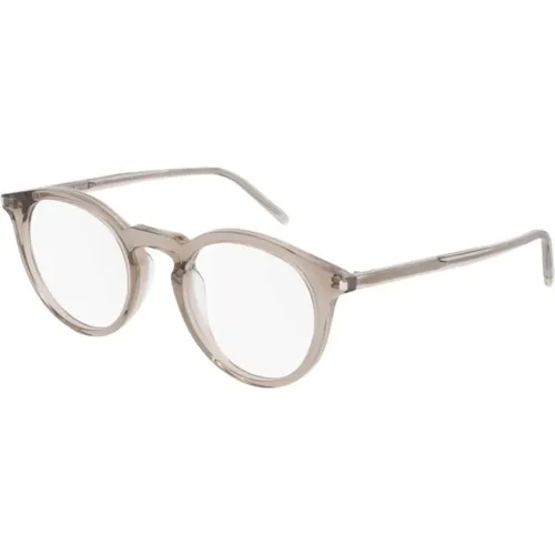 Upgrade Your Eyewear Style with Sl-518V Glasses,Stilvolle Acetatbrillen für modebewusste Frauen - Saint Laurent - Modalova