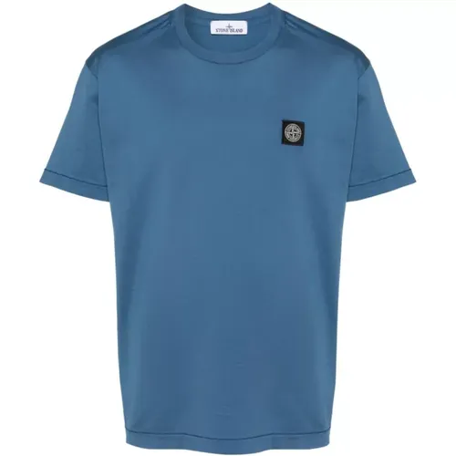 Lässiges Baumwoll-T-Shirt - Stone Island - Modalova