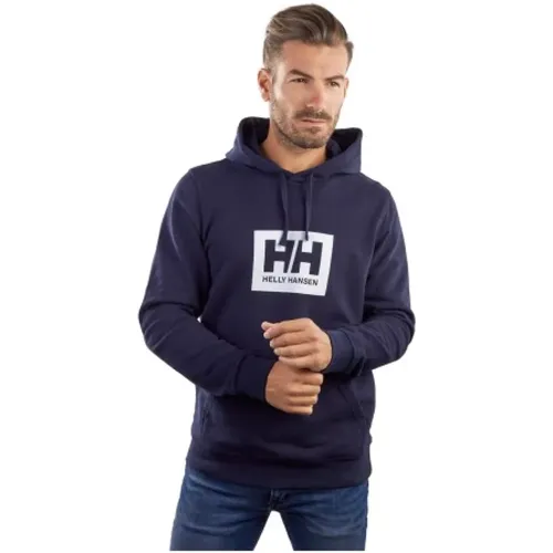 Herren Baumwoll-Sweatshirt , Herren, Größe: L - Helly Hansen - Modalova