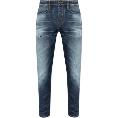 Jeans Slim Fit , Herren, Größe: W30 - Emporio Armani - Modalova