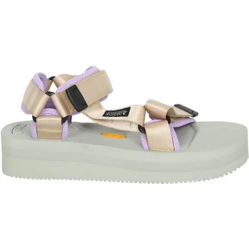 Depa-V2Po Flat Sandals , male, Sizes: 4 UK - Suicoke - Modalova