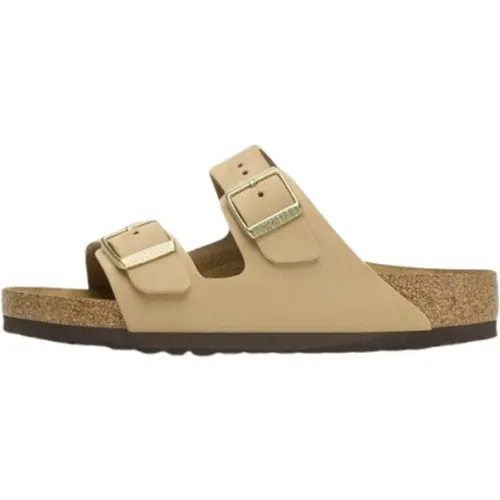 Arizona Leather Sandals with Anatomical Footbed , male, Sizes: 6 UK, 2 UK, 3 UK, 5 UK - Birkenstock - Modalova