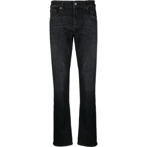 Slimmy Pleasant Jeans , male, Sizes: W38, W36, W33, W32, W30, W34, W31 - 7 For All Mankind - Modalova